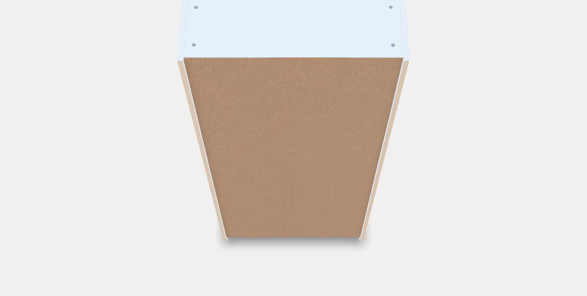 BILLY Bookcase 8 Low-poly 3D model_4