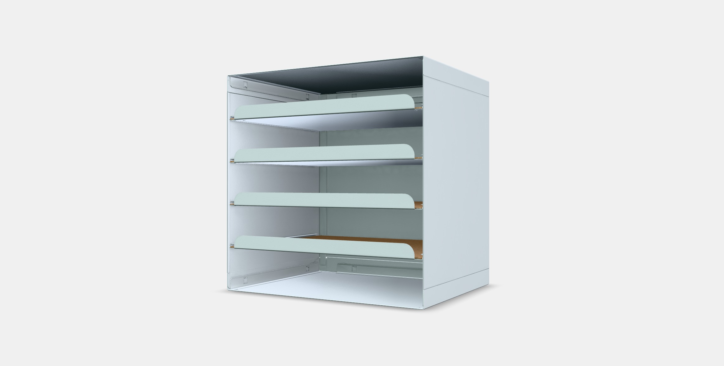 KVISSLE Letter tray Low-poly 3D model_12