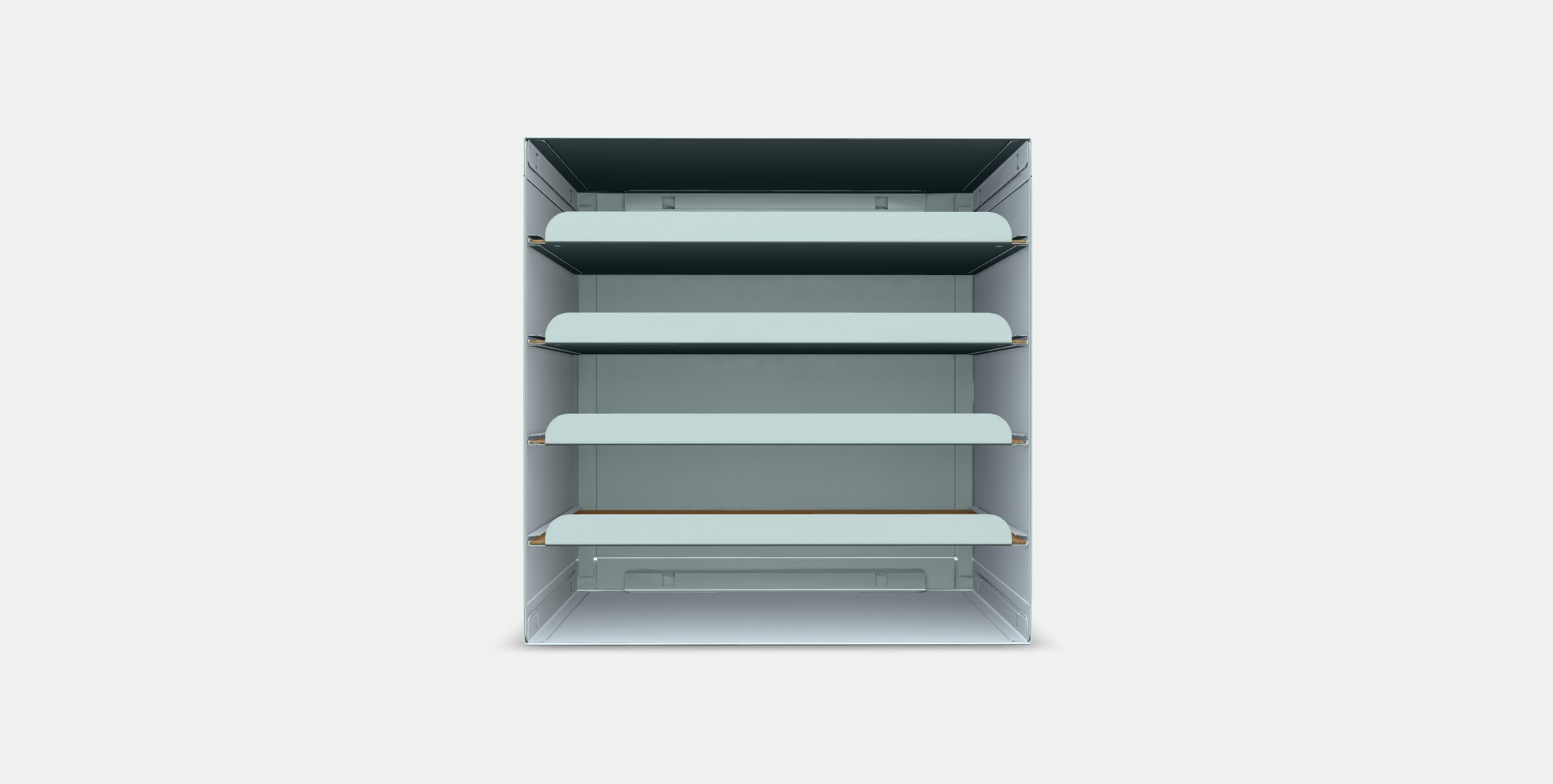 KVISSLE Letter tray Low-poly 3D model_10