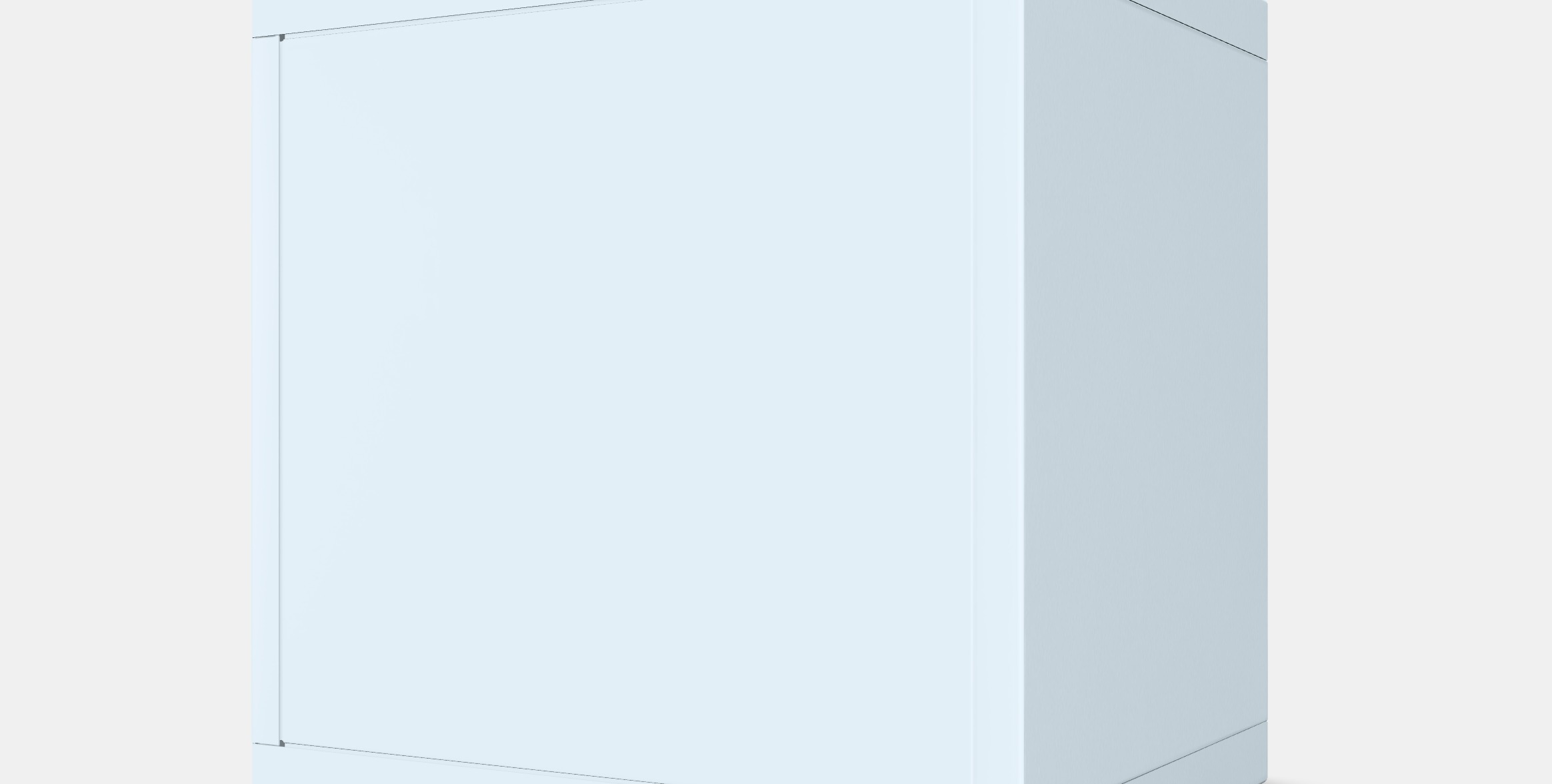 KVISSLE Letter tray Low-poly 3D model_6