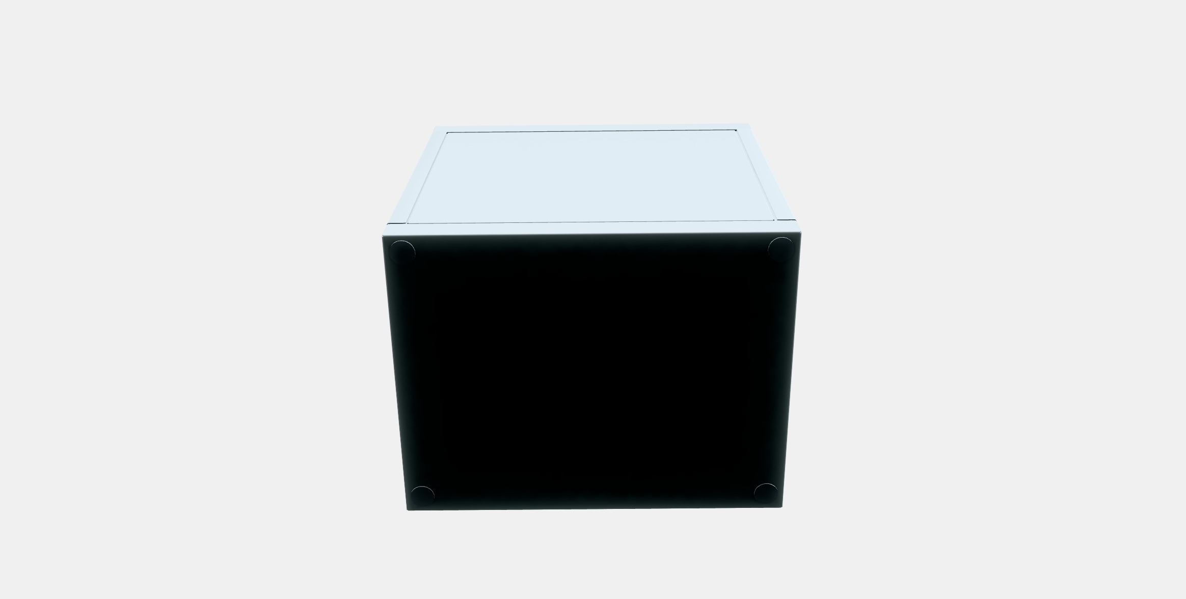 KVISSLE Letter tray Low-poly 3D model_7