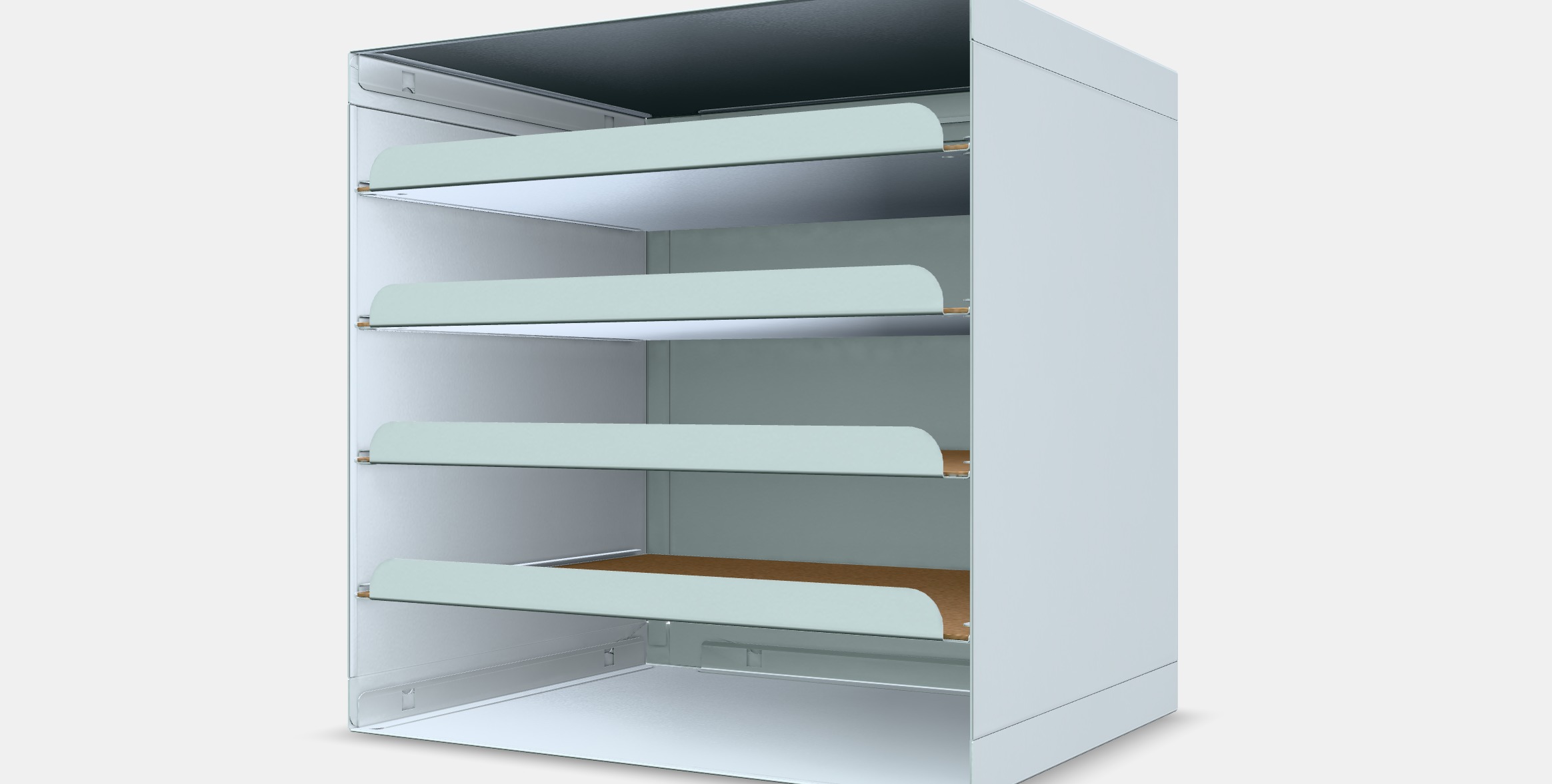 KVISSLE Letter tray Low-poly 3D model_13