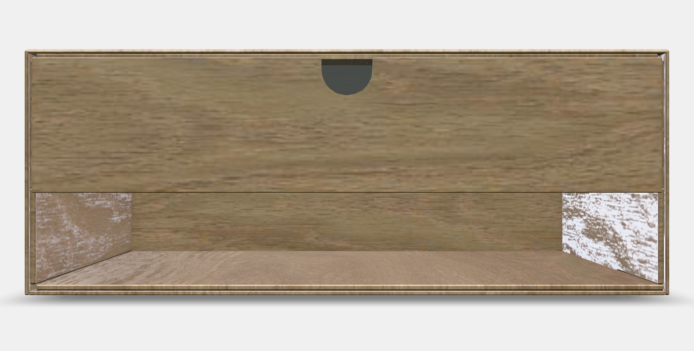 HASTVISKARE Mini chest of drawers Low-poly 3D model_11