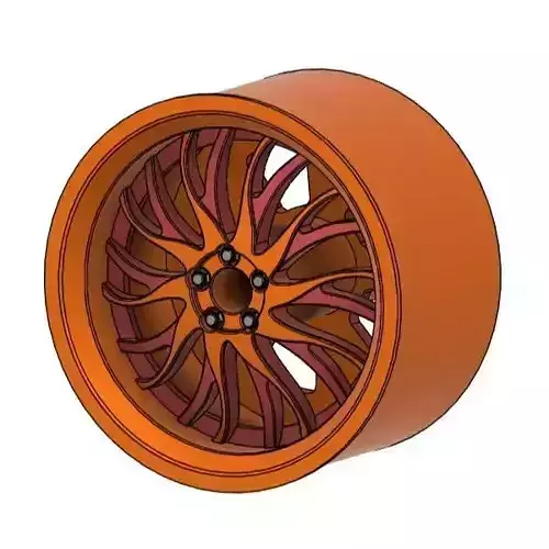 RUCCI RAFFICA RIMS FOR DIECAST 64 SCALE