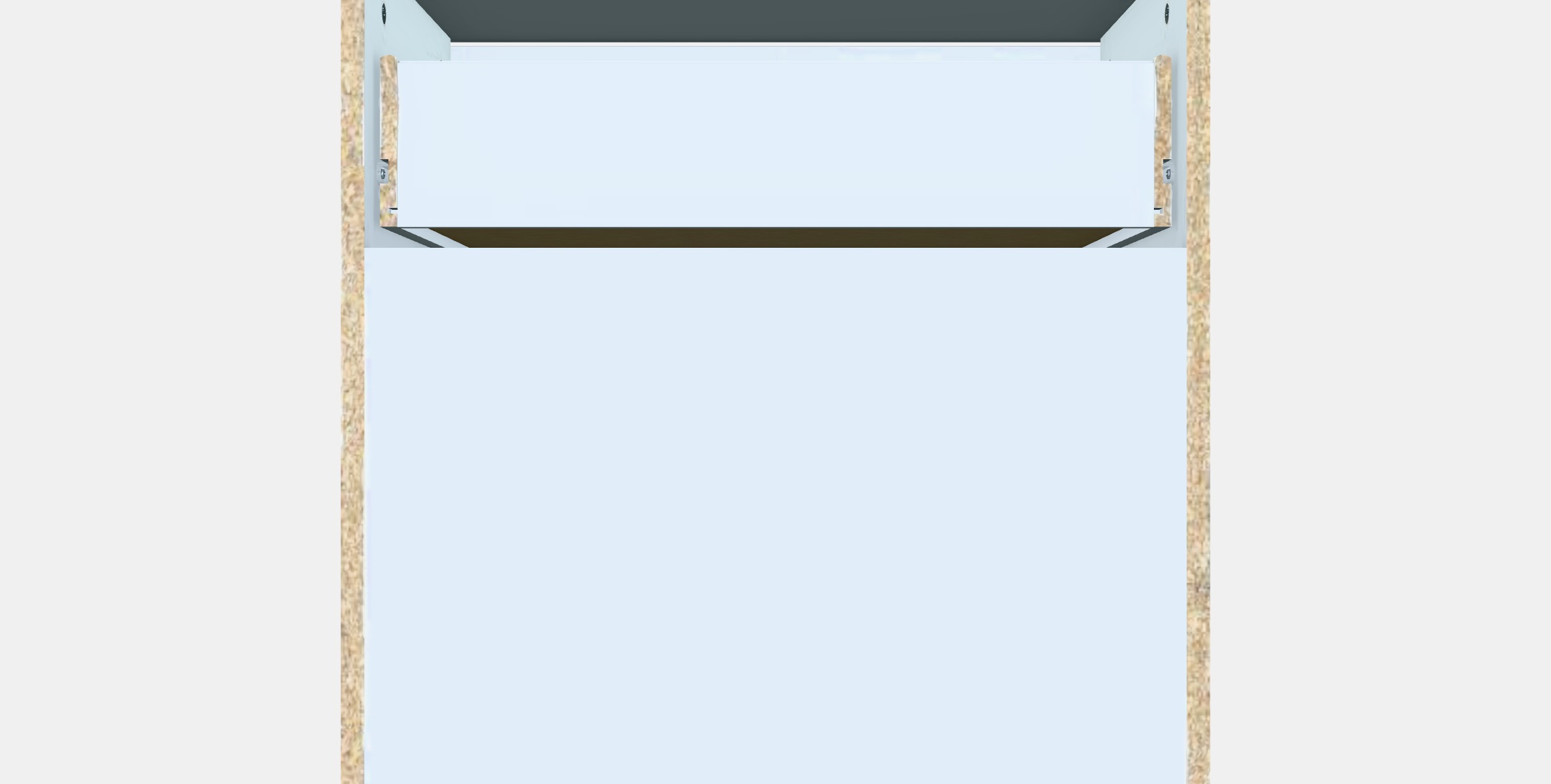 GODISHUS Chest of 3 drawers Low-poly 3D model_15