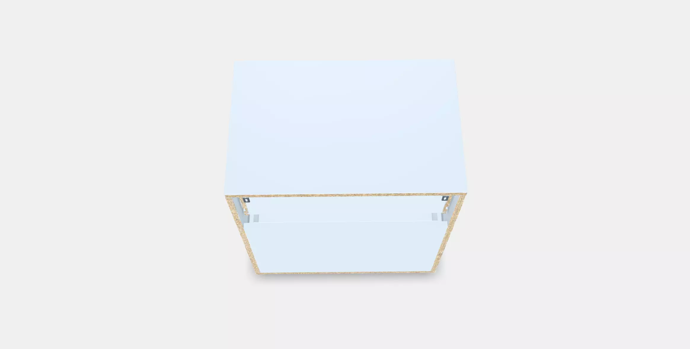 GODISHUS Chest of 3 drawers Low-poly 3D model_0