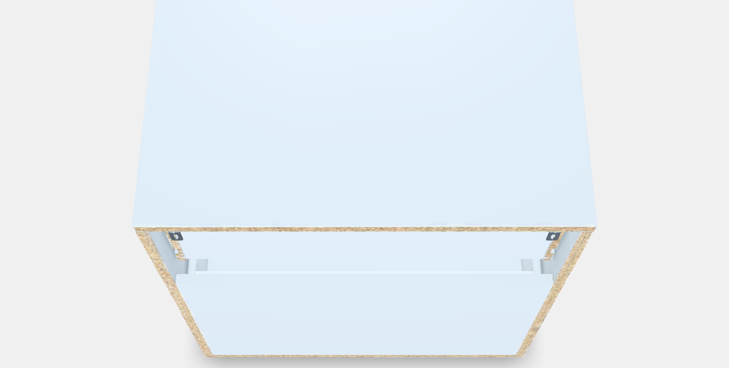 GODISHUS Chest of 3 drawers Low-poly 3D model_4