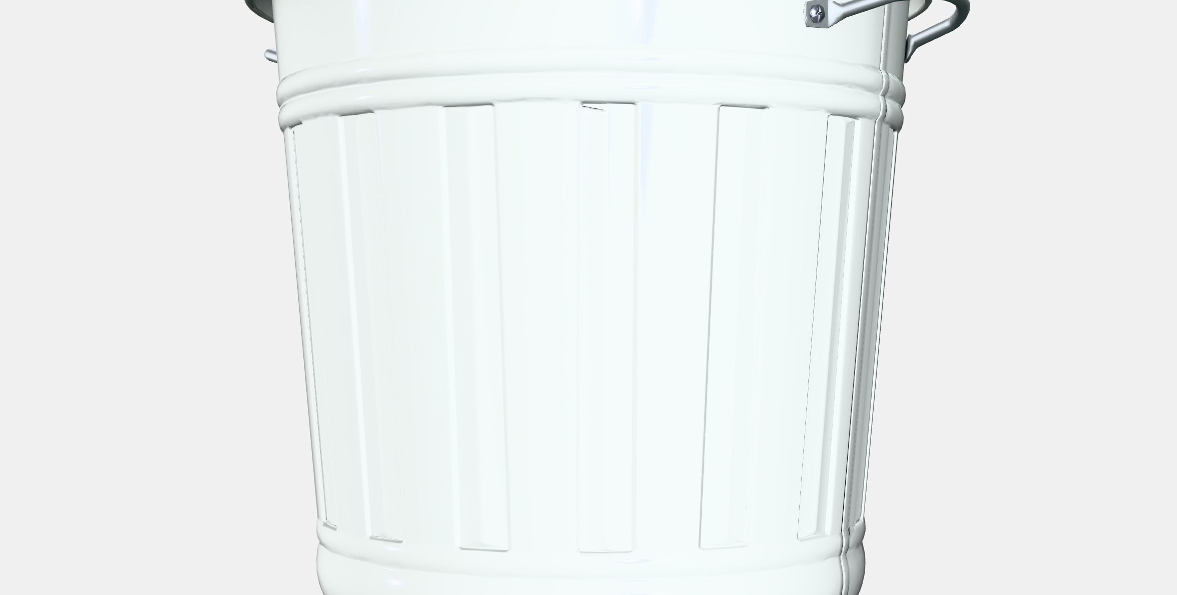 KNODD Bin with lid 2 Low-poly 3D model_6