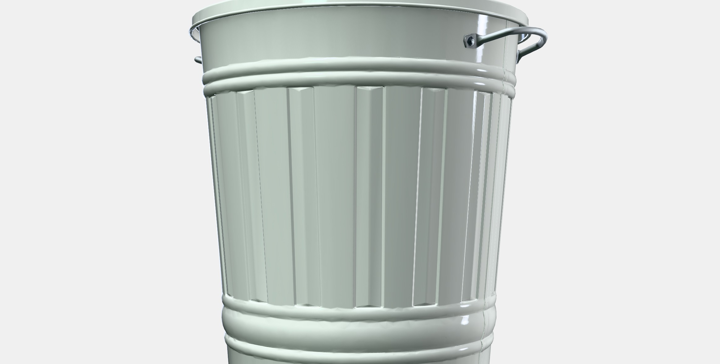 KNODD Bin with lid 2 Low-poly 3D model_13