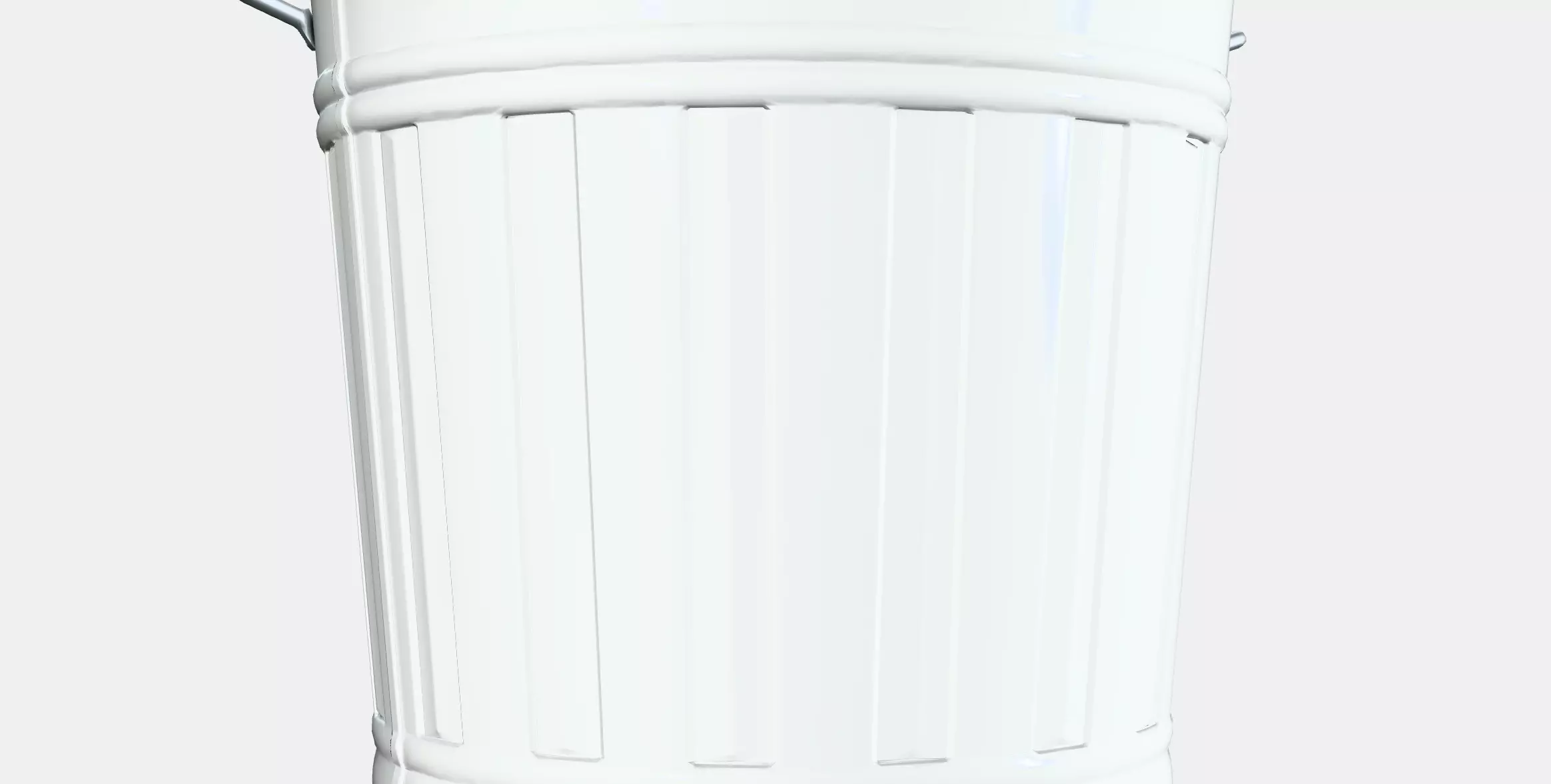 KNODD Bin with lid 2 Low-poly 3D model_0