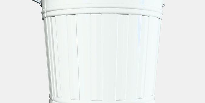 KNODD Bin with lid 2 Low-poly 3D model