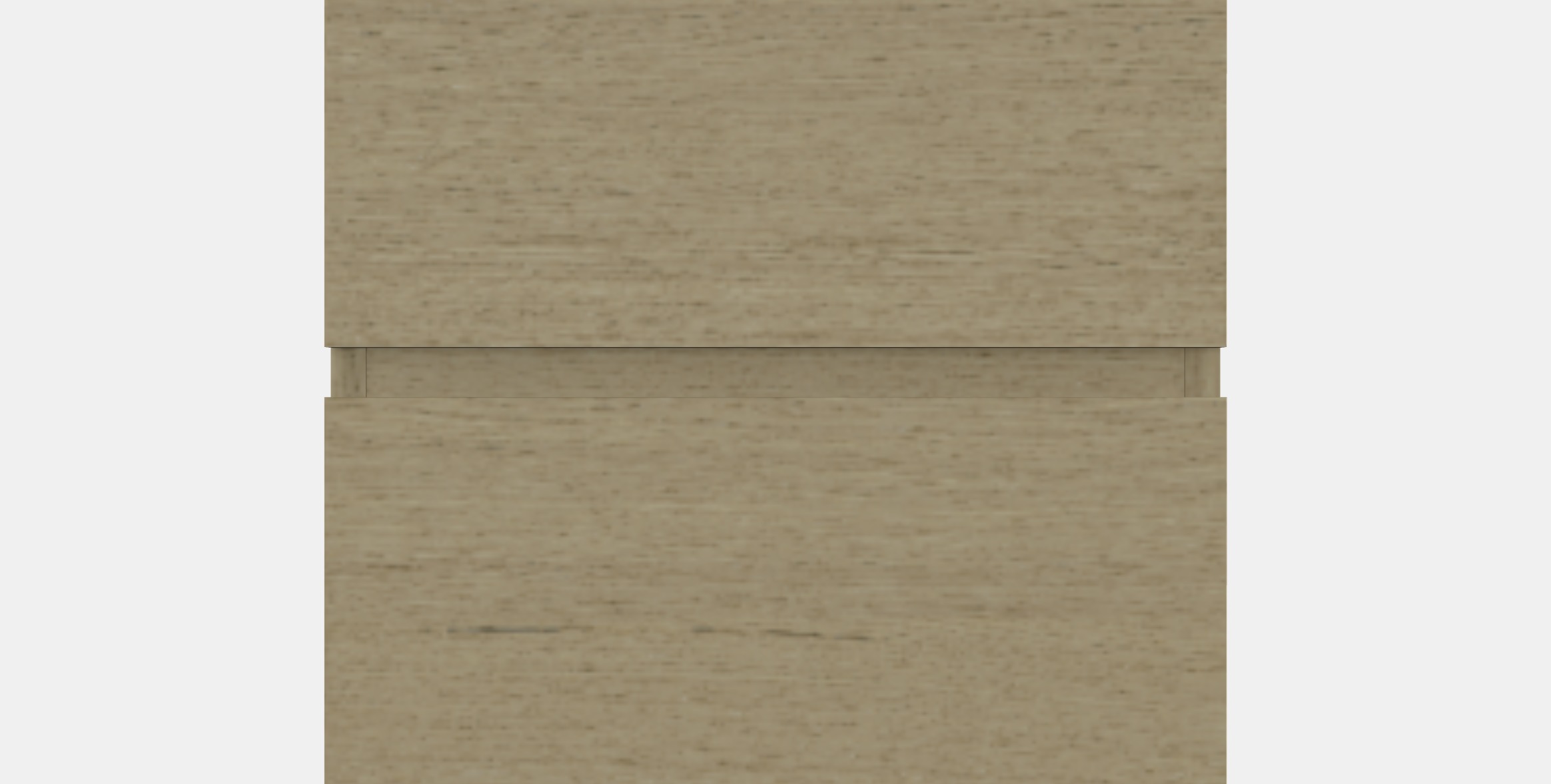 MALM Chest of 2 drawers Low-poly 3D model_11