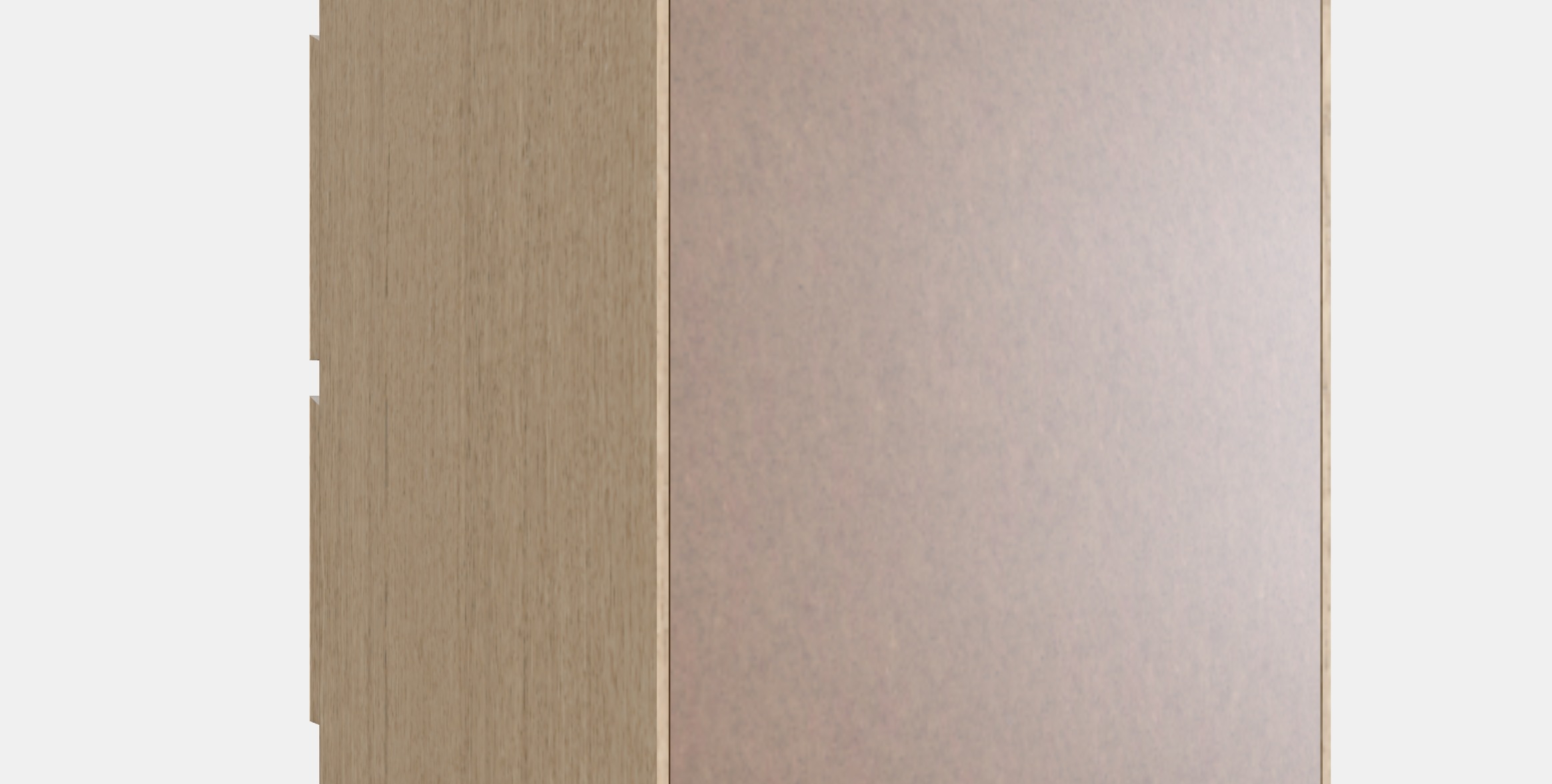 MALM Chest of 2 drawers Low-poly 3D model_3