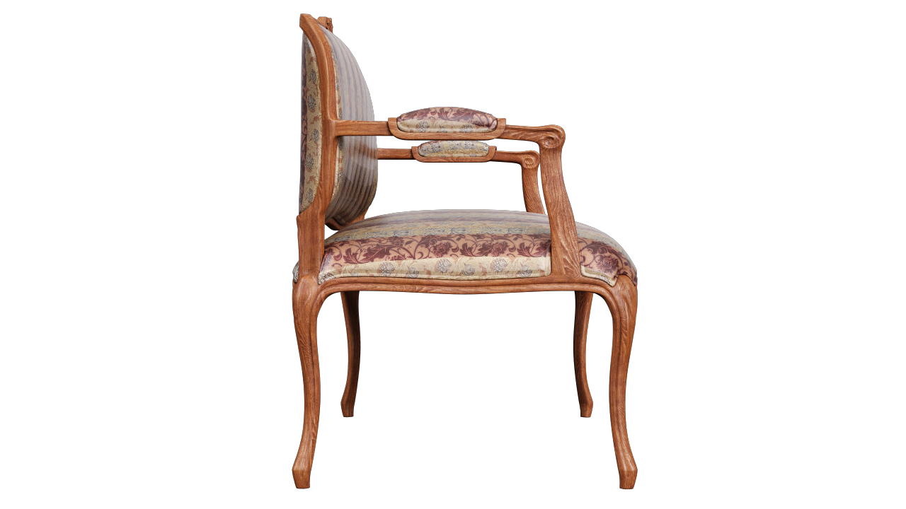 Sofa classic 3D model_3