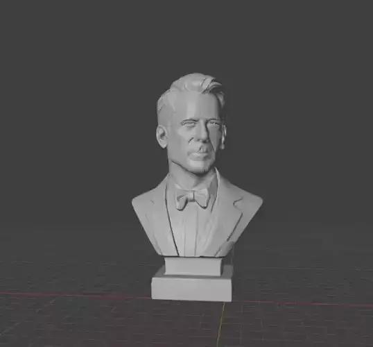 Glen Powell 3D print model