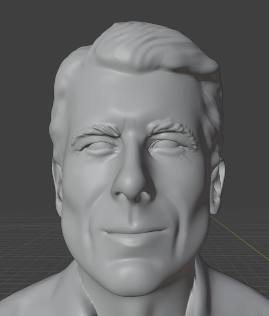 Glen Powell 3D print model_13
