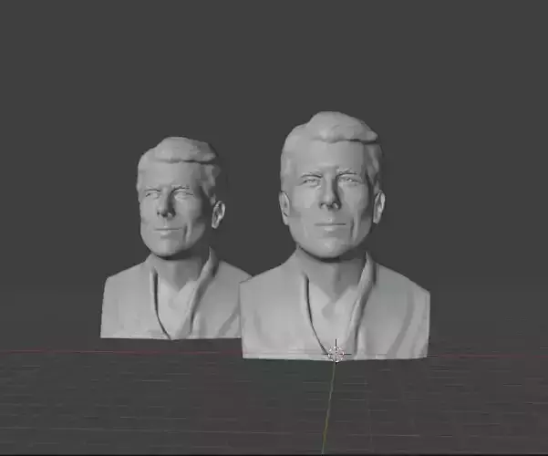 Glen Powell 3D print model