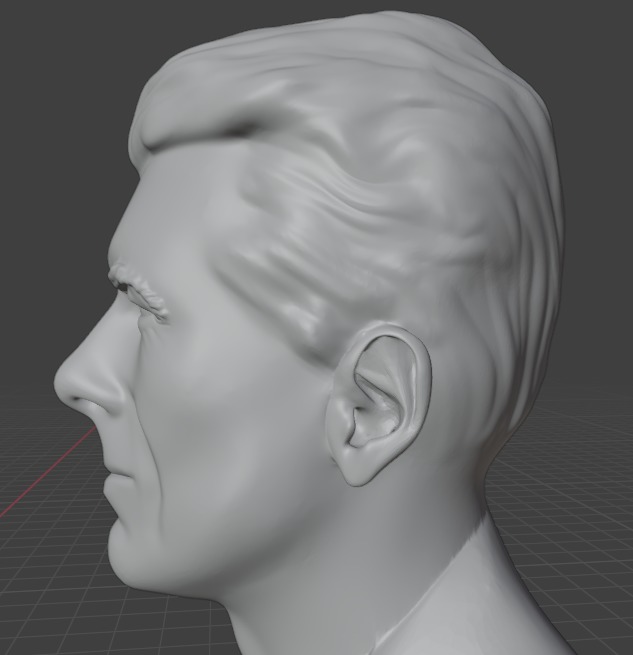 Glen Powell 3D print model_17