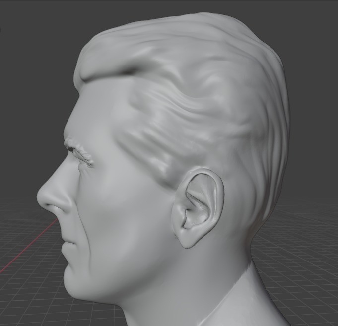 Glen Powell 3D print model_15