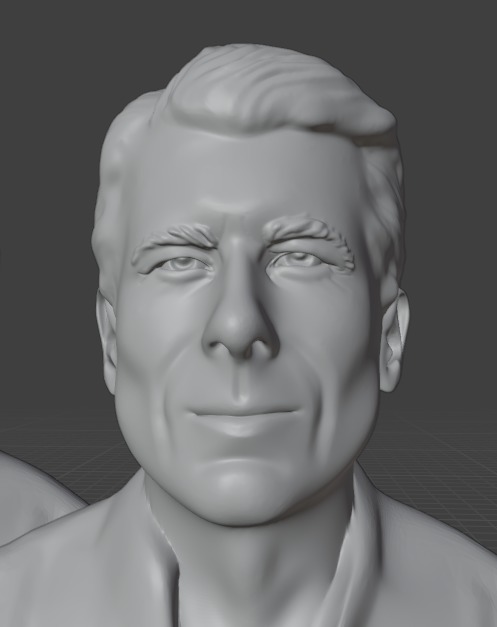 Glen Powell 3D print model_1