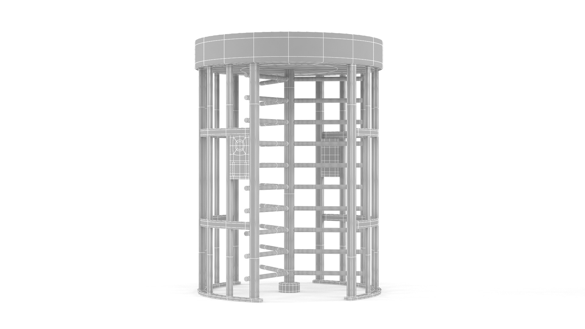 Turnstile Gate 3D model_5