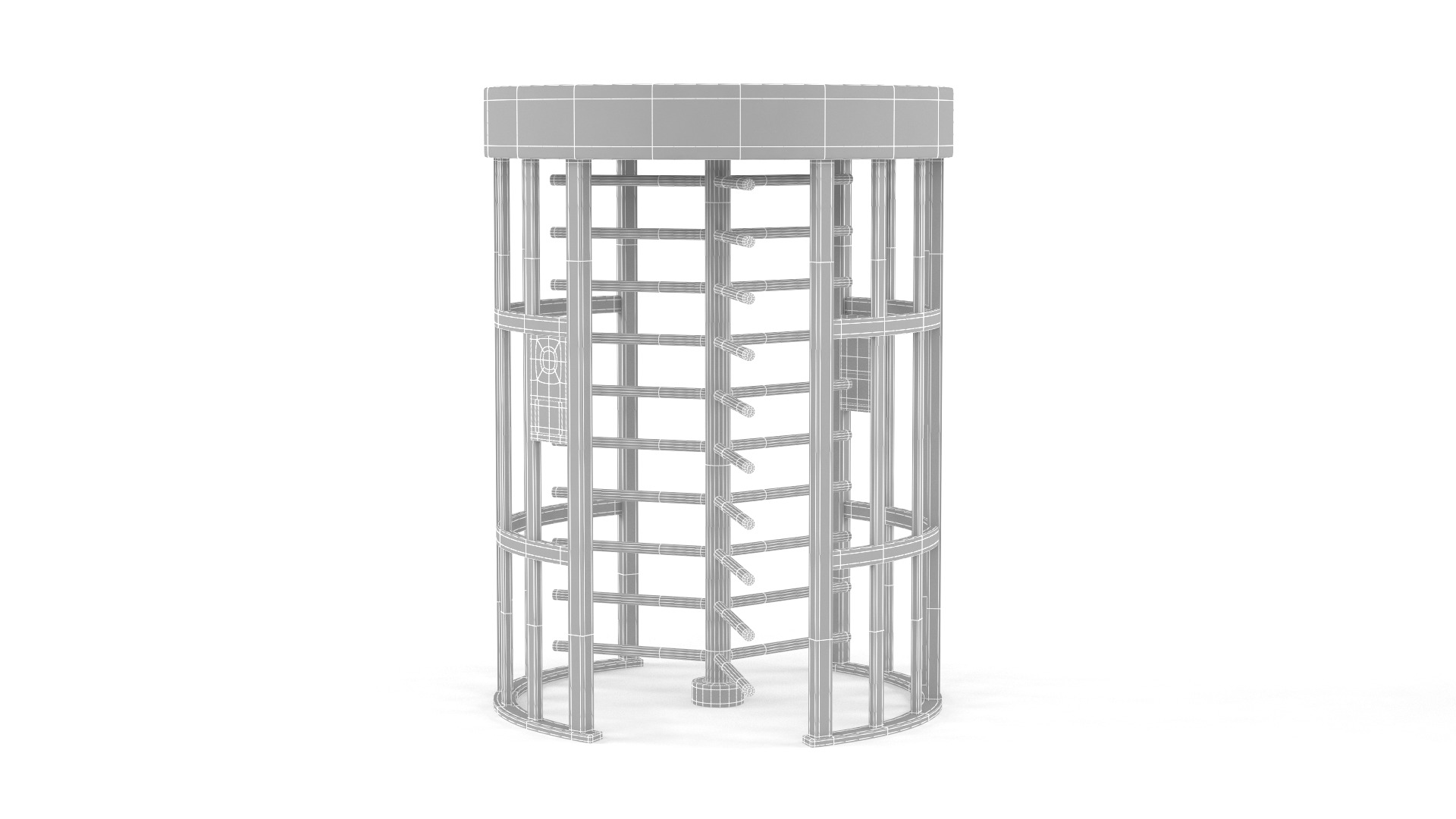 Turnstile Gate 3D model_7
