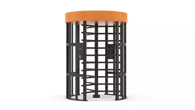 Turnstile Gate 3D model