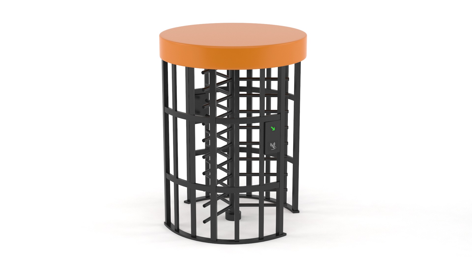 Turnstile Gate 3D model_4