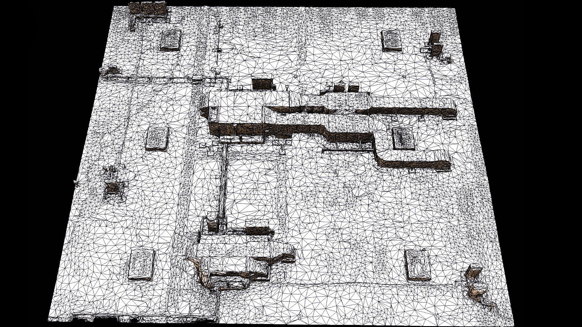 factory roof airvents systems part3 photogrammetry Low-poly 3D model_5