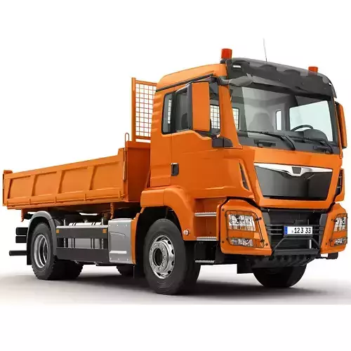Dump Truck 4X2 3D model