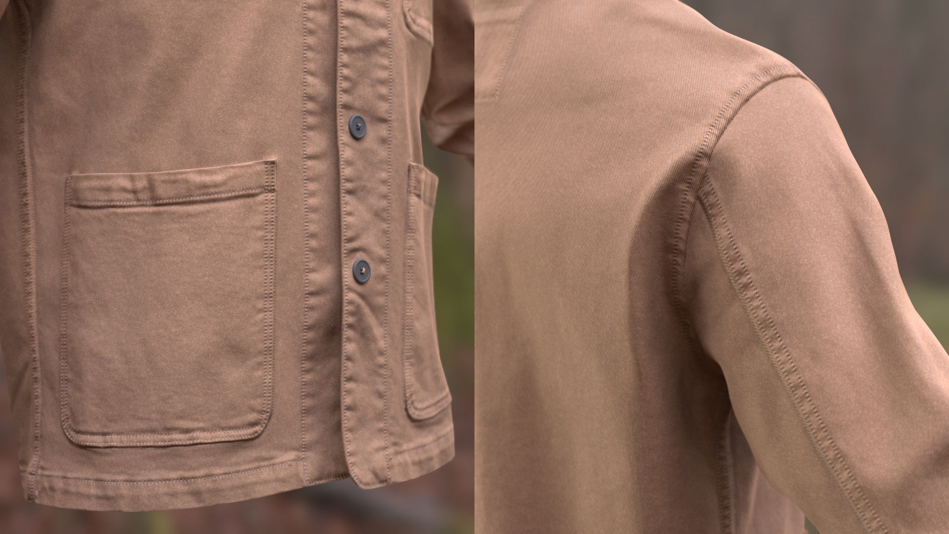 Overshirt 50 - All MH Bodies and UE5 Skeletons - Rigged Low-poly 3D model_11