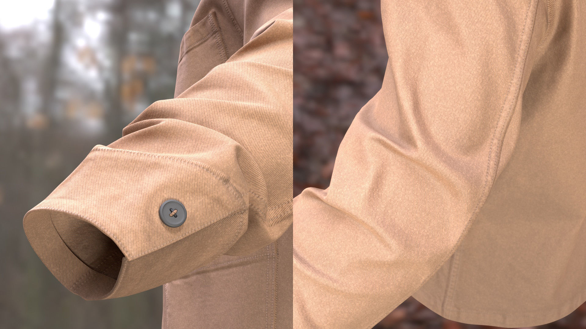 Overshirt 50 - All MH Bodies and UE5 Skeletons - Rigged Low-poly 3D model_14