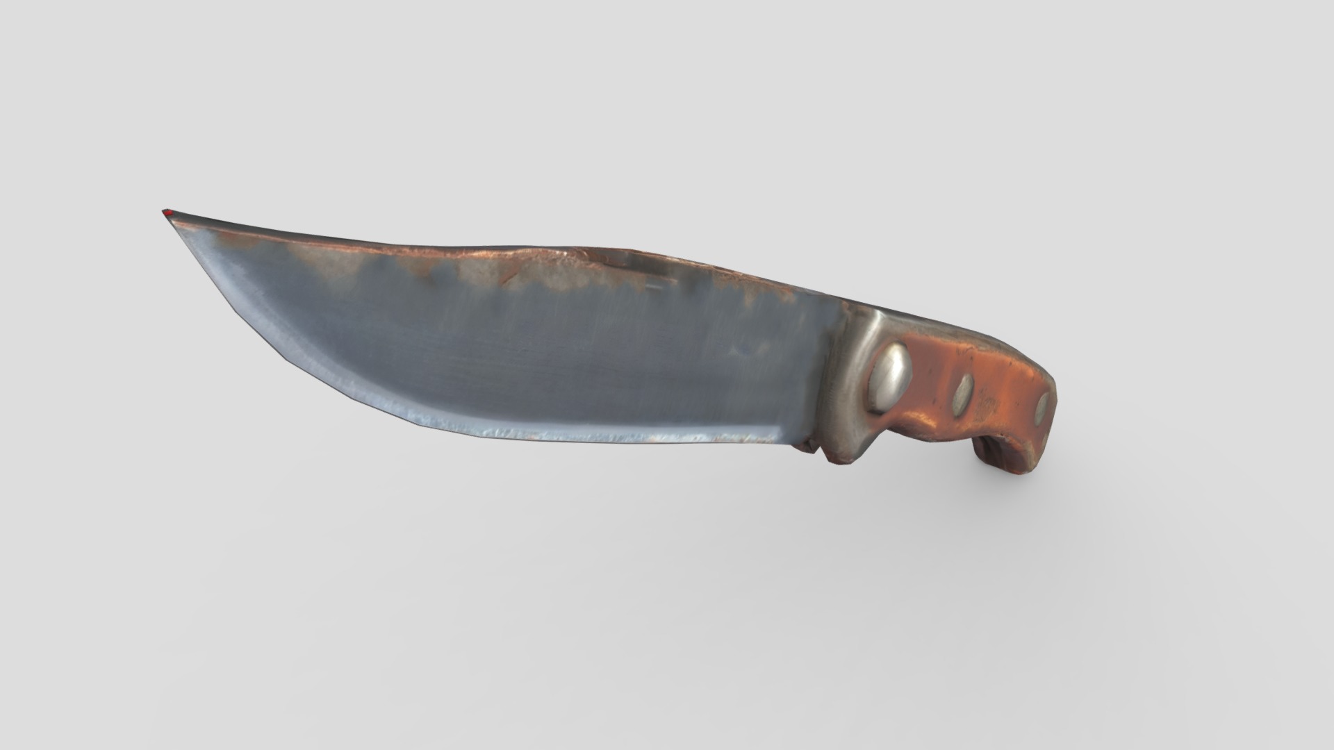 Pocket Knife Low-poly 3D model_7