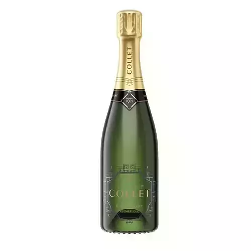 Blanc de Noirs Premier Cru Champagne by Collet 3D model