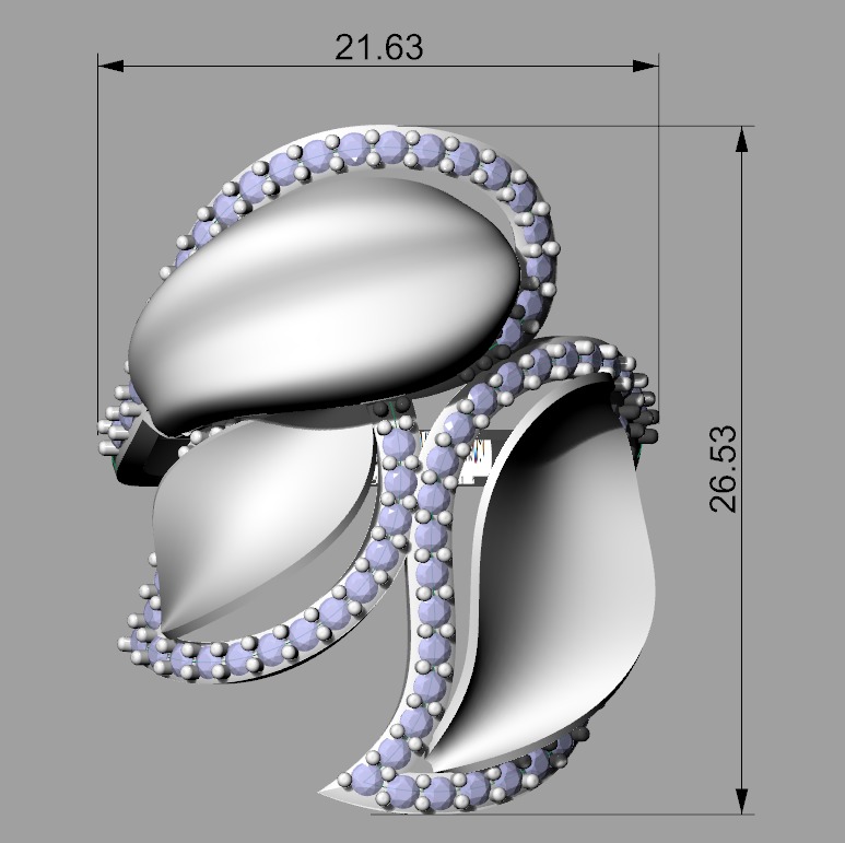 STONE WAX COLLECTION-20 PCS- 3D print model_69