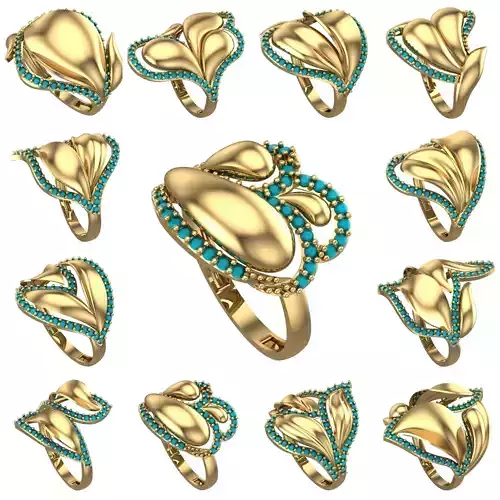 STONE WAX COLLECTION-20 PCS-