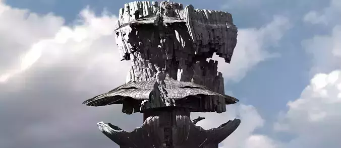 Sith Mushroom rock base 1