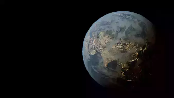 3D Earth photorealistic