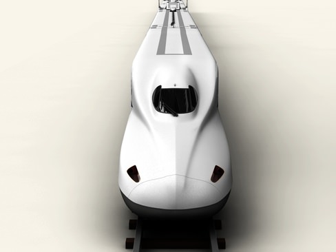 Shinkansen N700 3D model_5