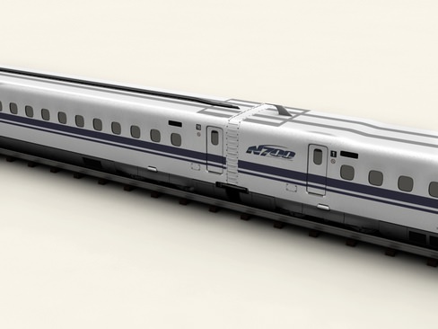 Shinkansen N700 3D model_1