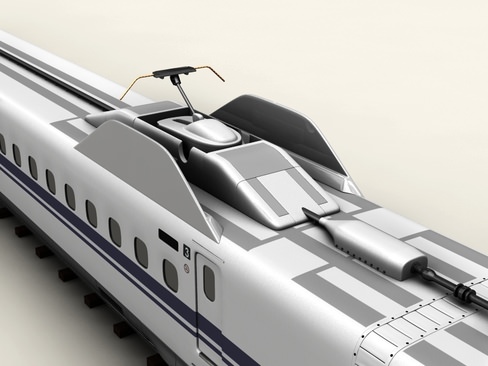 Shinkansen N700 3D model_9