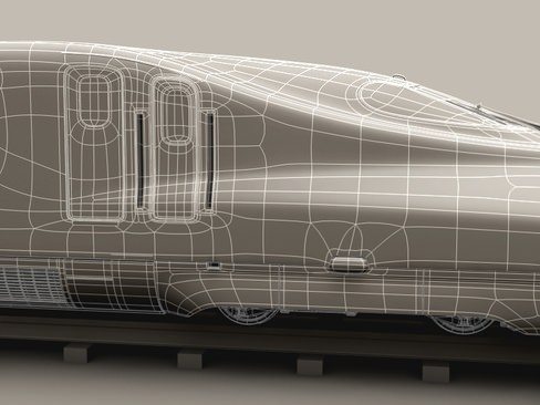 Shinkansen N700 3D model_15