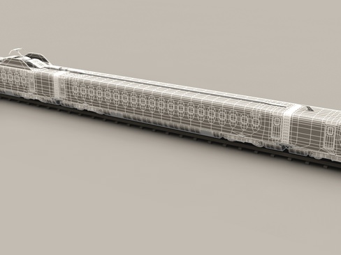 Shinkansen N700 3D model_20