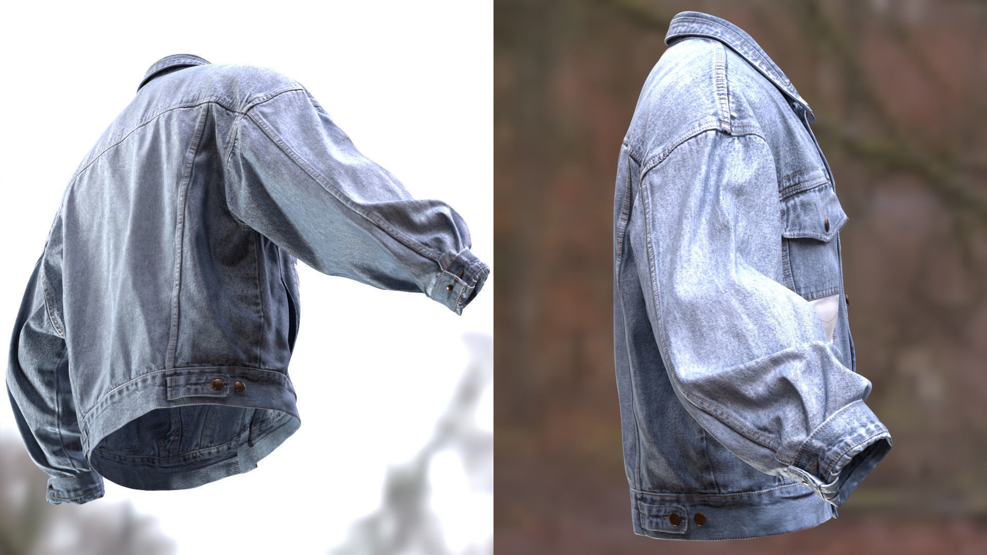 Jacket 47 - All MH Bodies and UE5 Skeletons - Rigged Low-poly 3D model_12