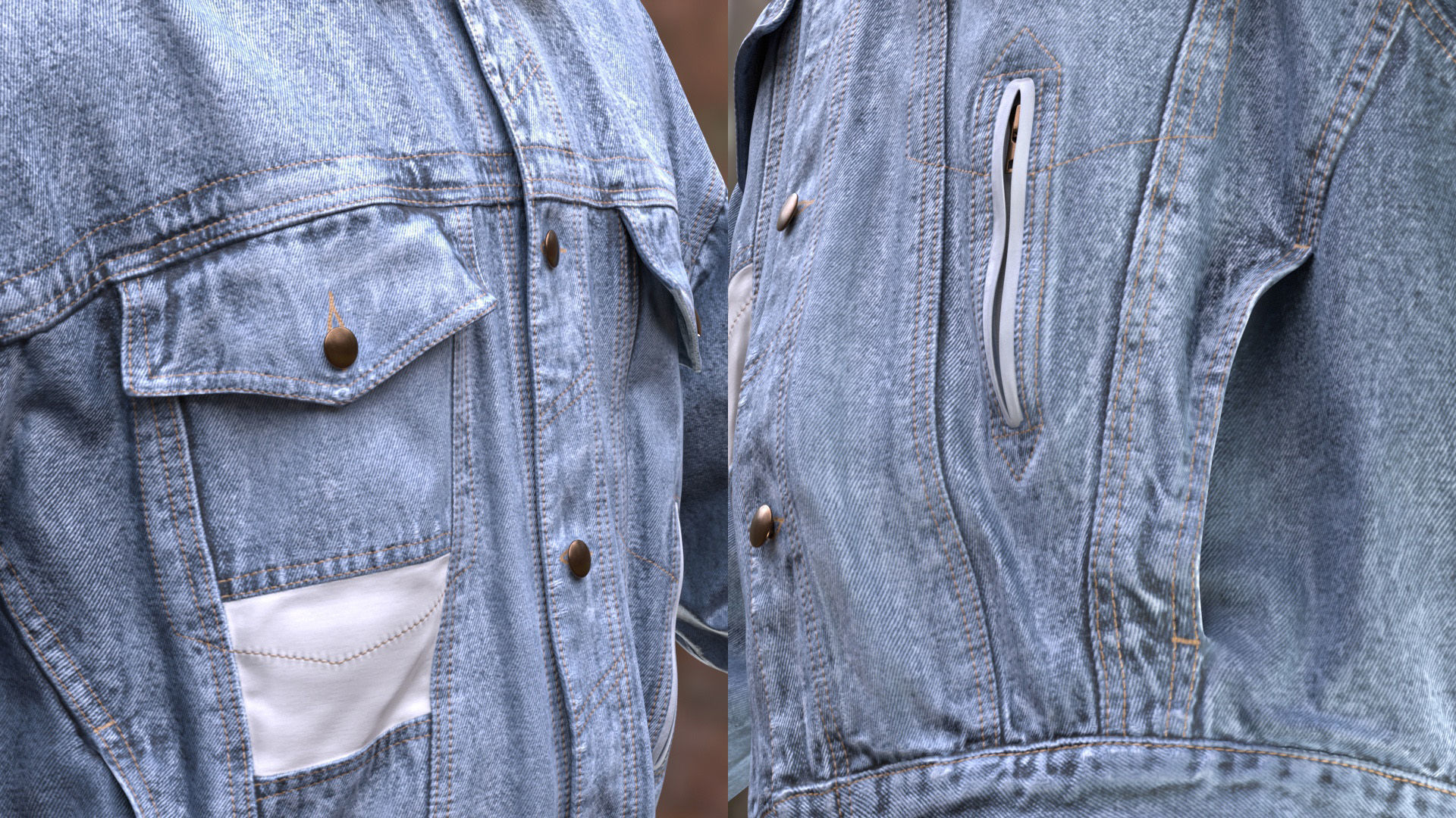 Jacket 47 - All MH Bodies and UE5 Skeletons - Rigged Low-poly 3D model_13