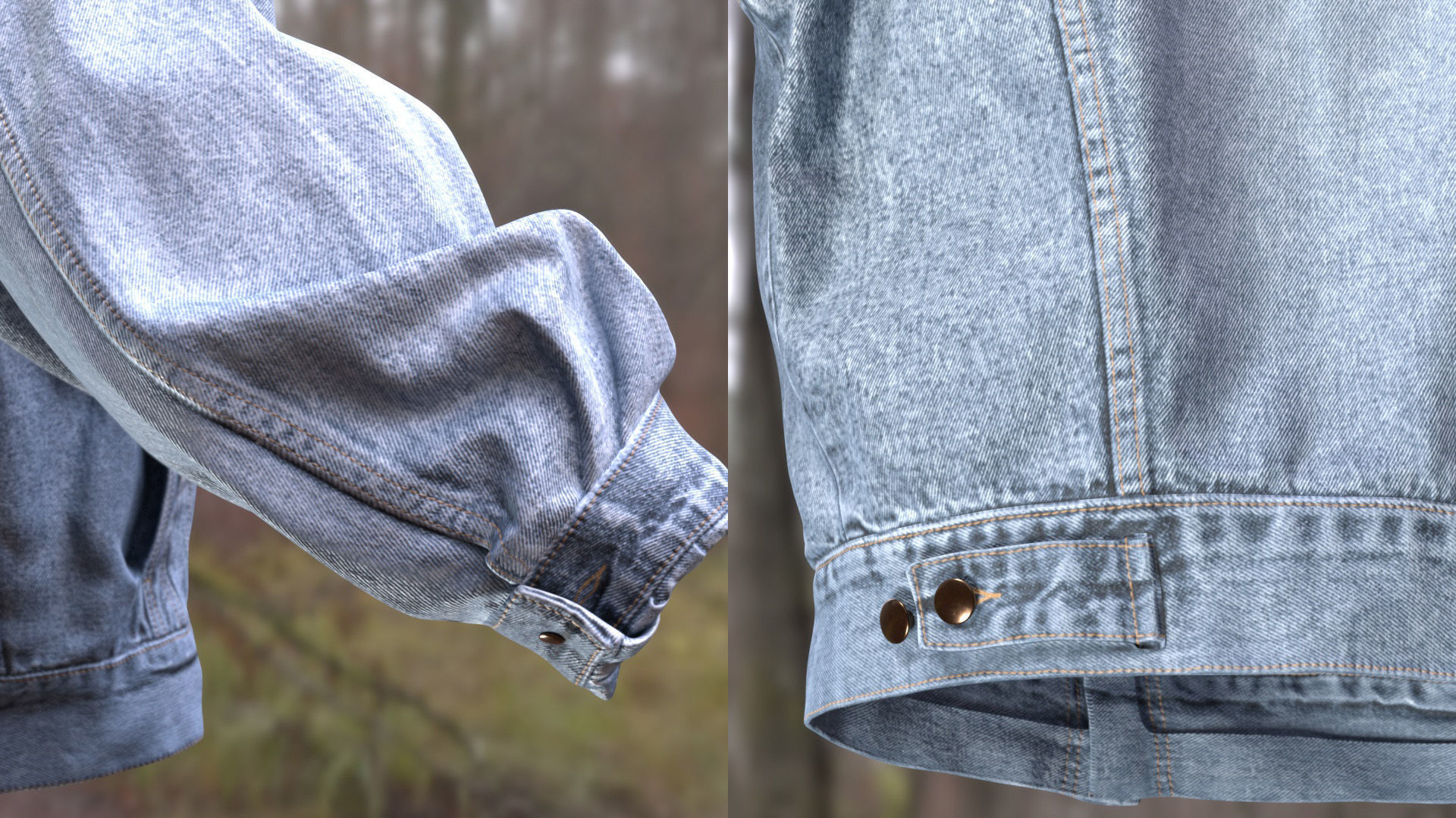 Jacket 47 - All MH Bodies and UE5 Skeletons - Rigged Low-poly 3D model_11