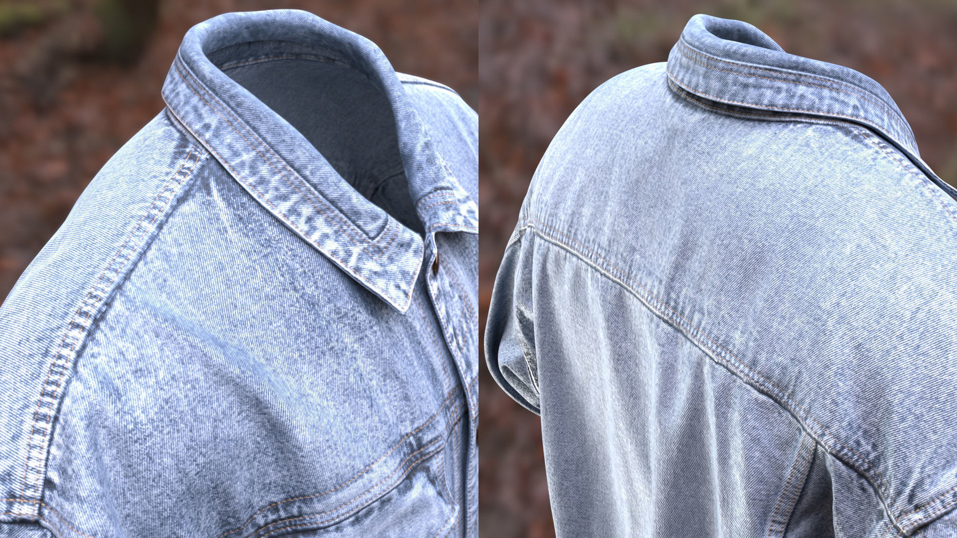 Jacket 47 - All MH Bodies and UE5 Skeletons - Rigged Low-poly 3D model_10