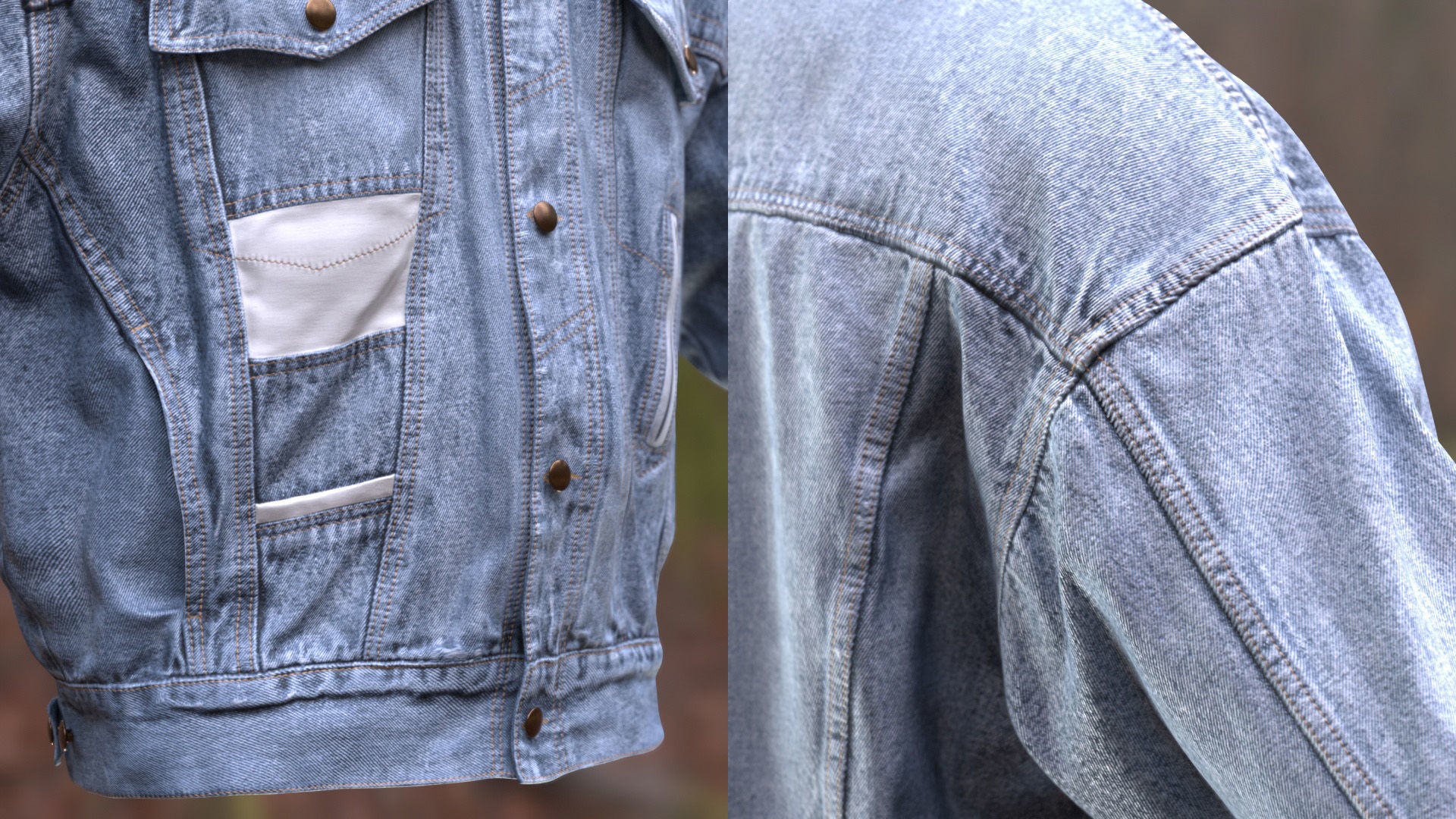 Jacket 47 - All MH Bodies and UE5 Skeletons - Rigged Low-poly 3D model_9