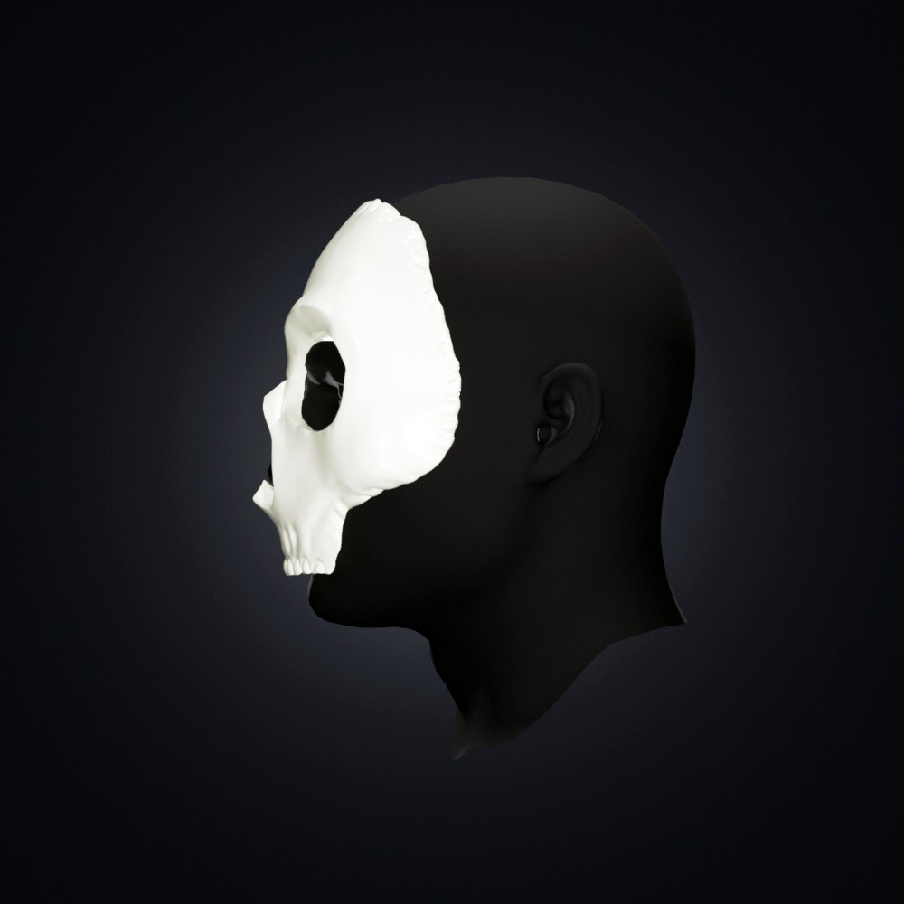 GHOST MASK CODMW2 SIMON RILEY 3D print model_2