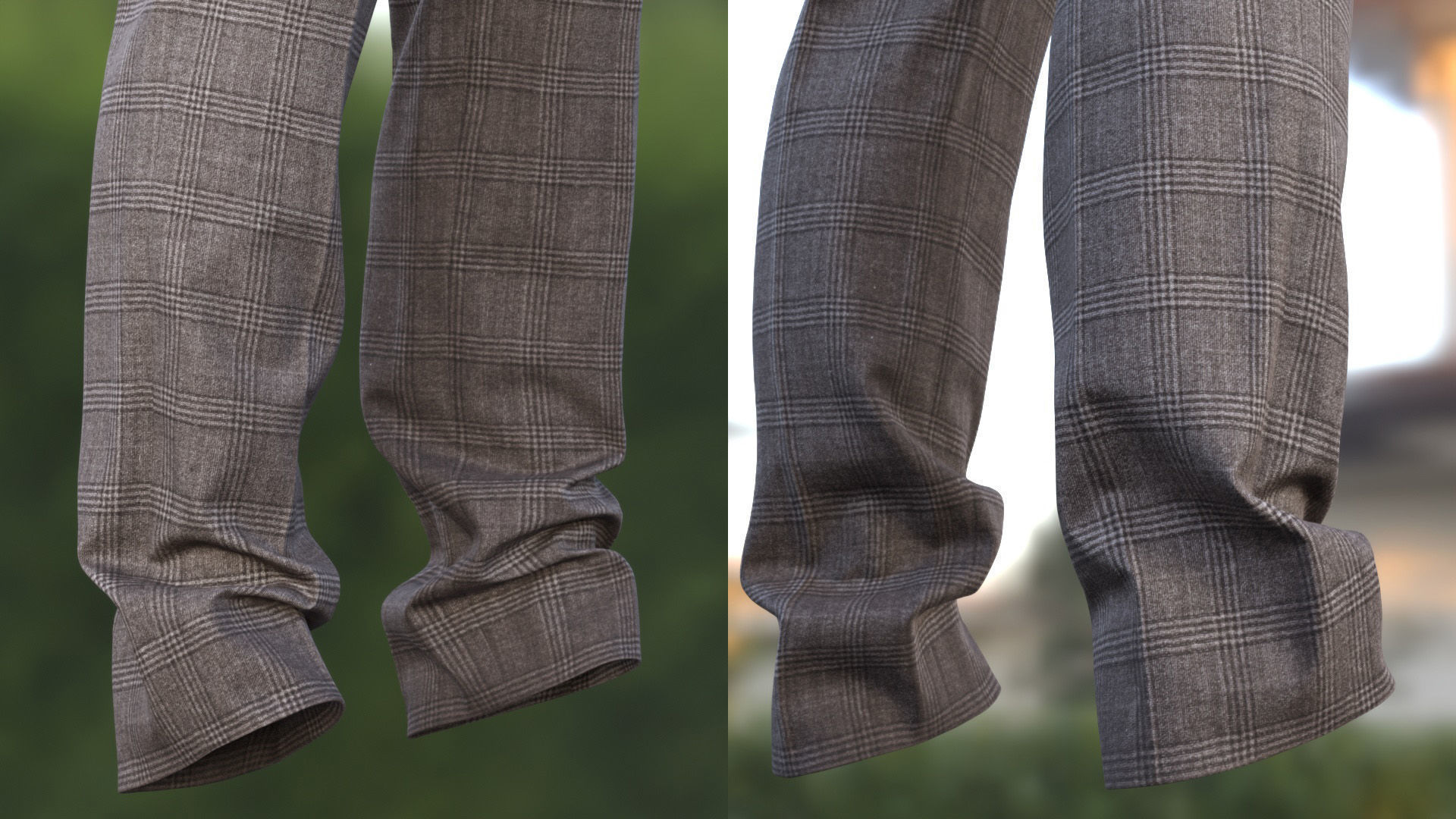 Trousers 43 - All MH Bodies and UE5 Skeletons - Rigged Low-poly 3D model_10